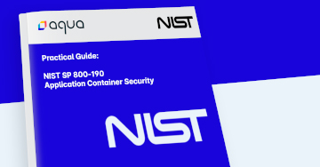 NIST SP 800-190Container Security Guide