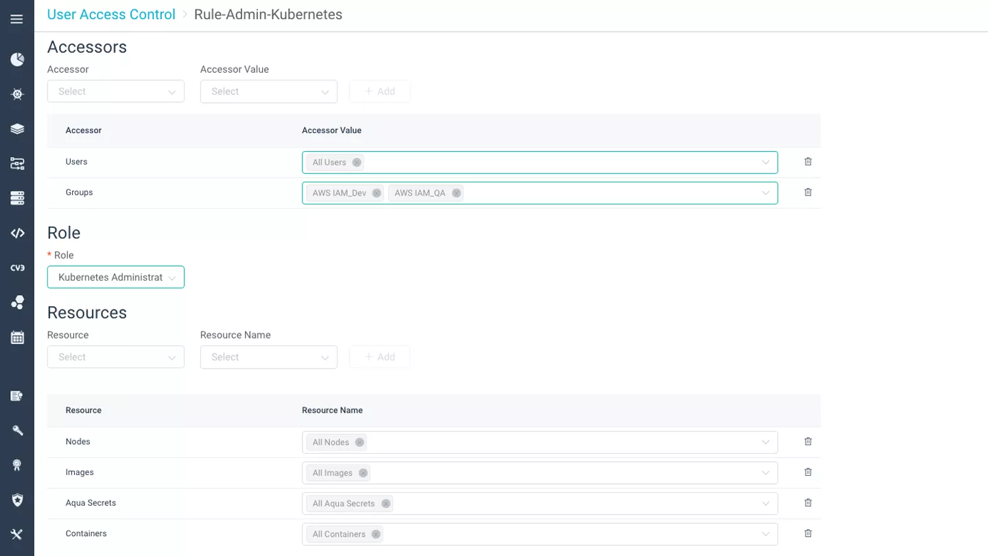 Container-Level RBAC