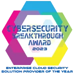 Cybersecurity Breakthrough Awards Winner