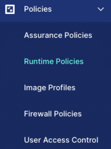 Runtime Policies
