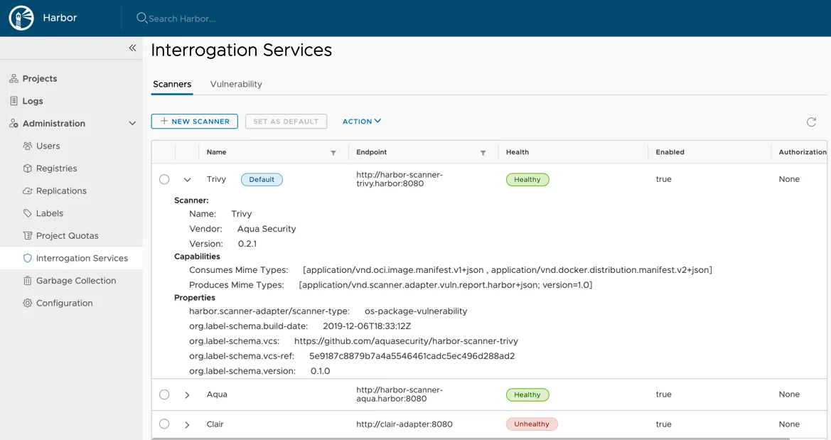 Open Source Image Vulnerbility scanner