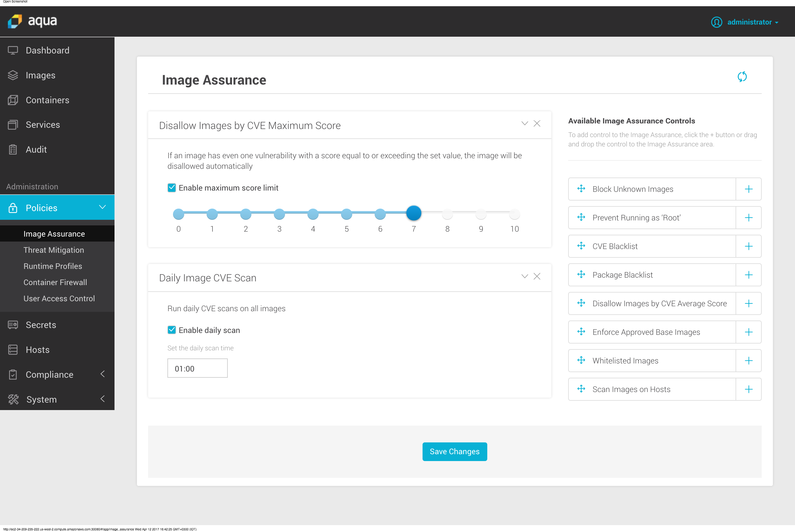 Openshift step 8 - image assurance.png