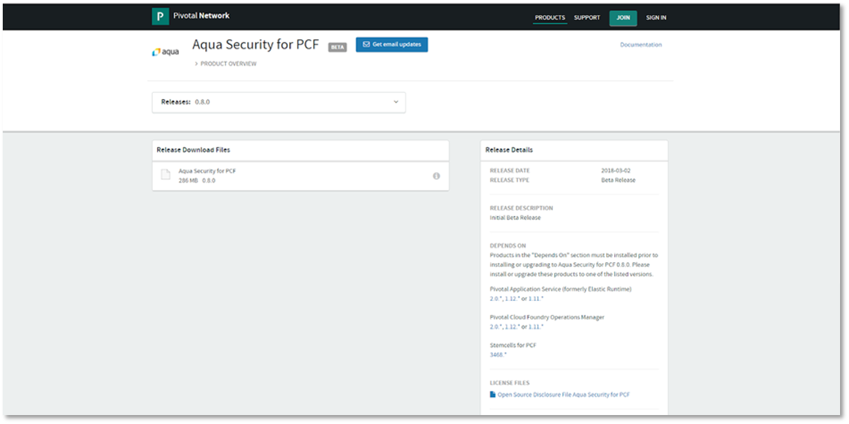 pivotal cloud foundry aqua security secure applications 