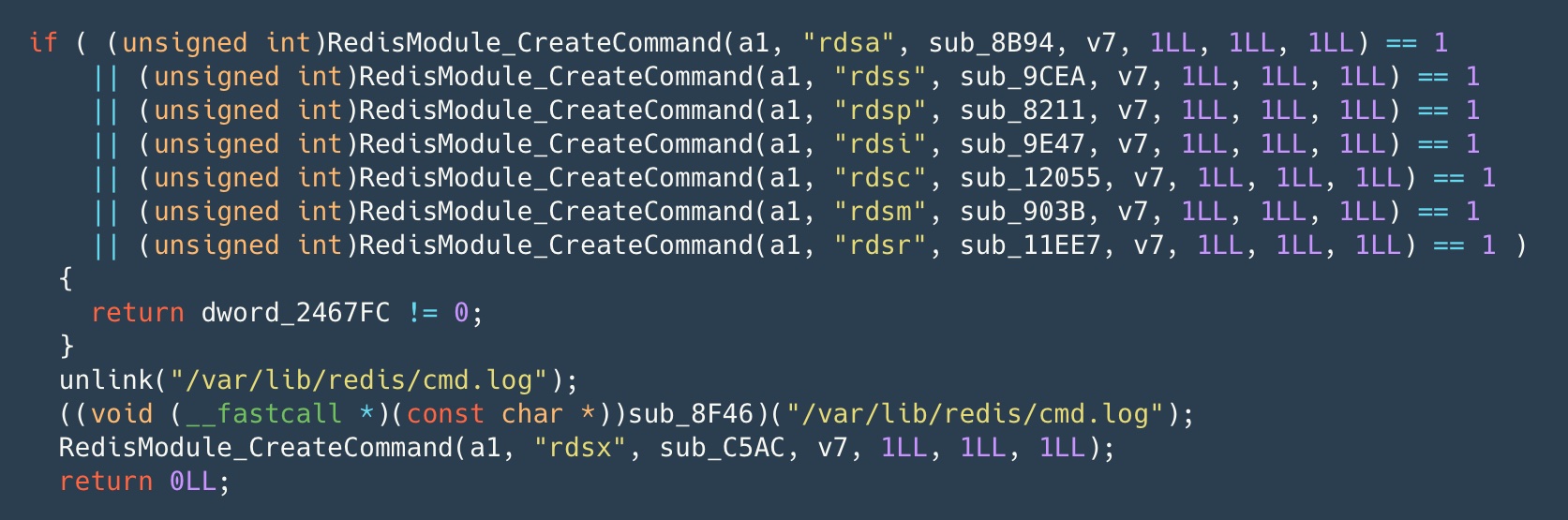 Simulation to some of these commands