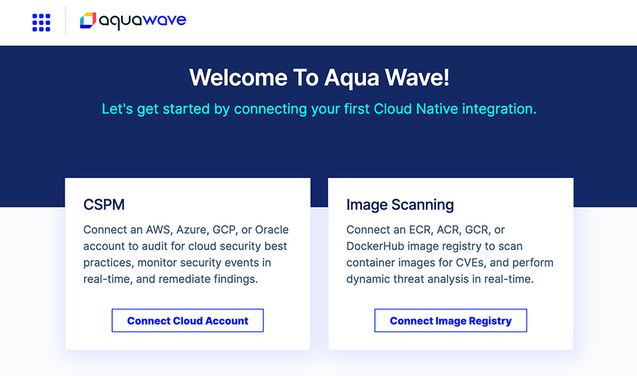Wave_Welcome page