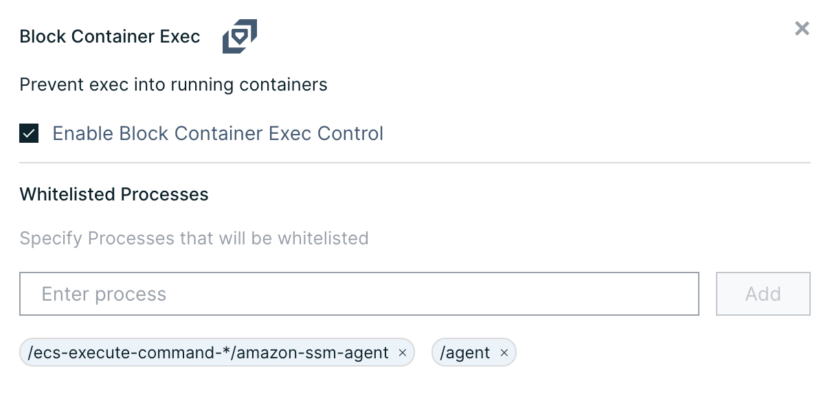 image1 block container exec