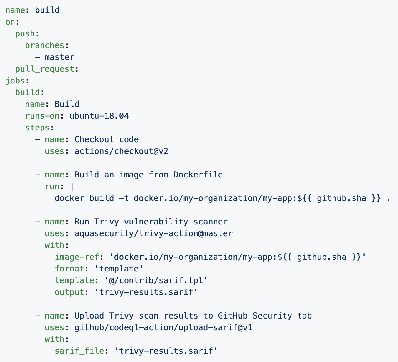 Image vulnerability scanning