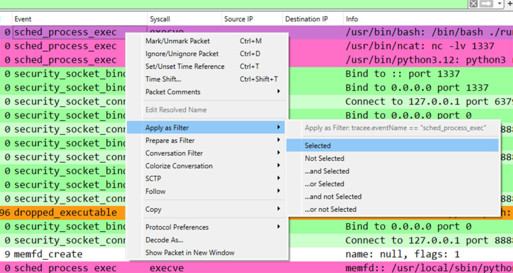 Go deeper: Linux runtime visibility meets Wireshark