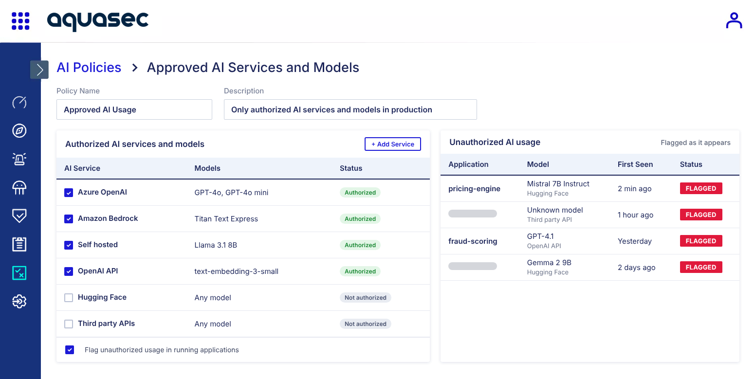 Define Which AI Models Teams Can Use