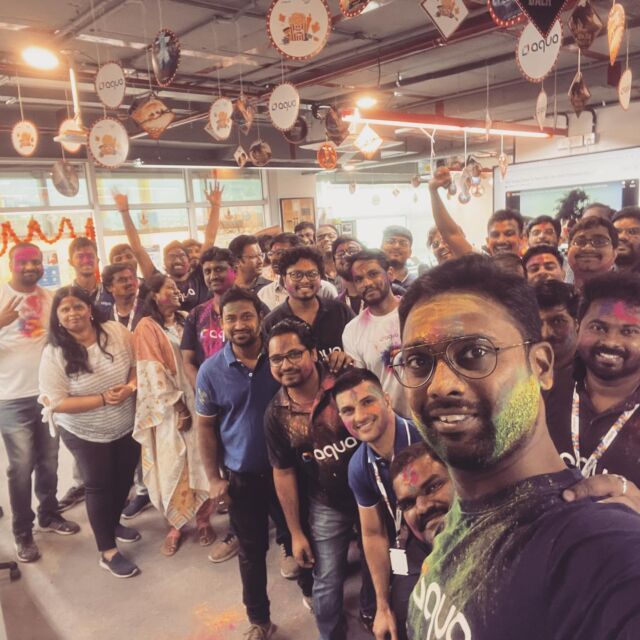 Last week, we celebrated Holi in style at Aqua India!✨
 
From special holiday treats to fun team activities, it was a great day with our fellow Aquarians! 🎉

#holi #aquasecteam #celebration #holiday #cloudnative