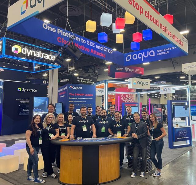 ✨Ready, set, go! Black Hat is underway!

The Aqua team is ready to go at booth #2708👀

Stop by the booth to see a demo, learn about our products, play a round of Blackjack, and join a session for a chance to win a LEGO set or Robot dog🤩🃏