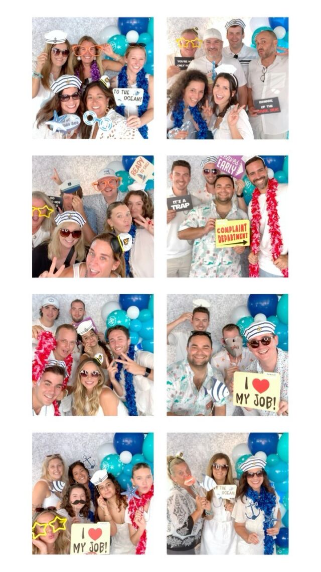Reminiscing last week’s Summer Cruise Party in Boston … our Aquarian’s love a good photo booth moment 📸☀️🎶