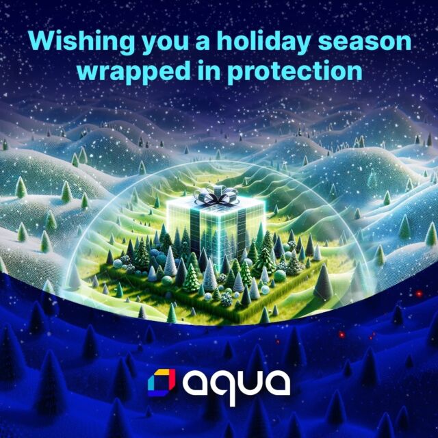 🌟🔒 May your holiday season be merry, bright, and protected! 💙 Happy holidays from all of us here at Aqua! ✨🔐

#happyholidays #holidayseason #holidays2023