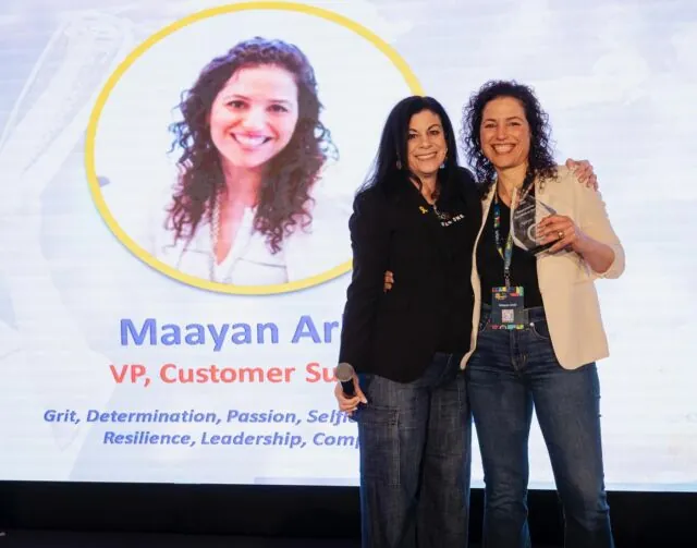 🌟 Celebrating excellence and empowerment! 🎉 At our recent SKO in Portugal, we introduced the Aqua EmpowerHer Excellence Award to honor outstanding women who embody our core values - we care, we lead, we act. 

Amongst the many inspiring nominees, Maayan Arbili’s dedication and leadership stood out. 🏆✨ Maayan’s passion and spirit are truly remarkable. She’s not just a leader; she’s a mentor and team-builder. 

Join us in congratulating Maayan on this well-deserved recognition! 👏 

#EmpowerHER #AquaSecLife #WomenInCyber #SKO2024